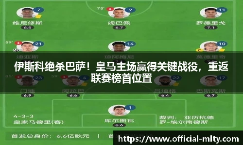 伊斯科绝杀巴萨！皇马主场赢得关键战役，重返联赛榜首位置